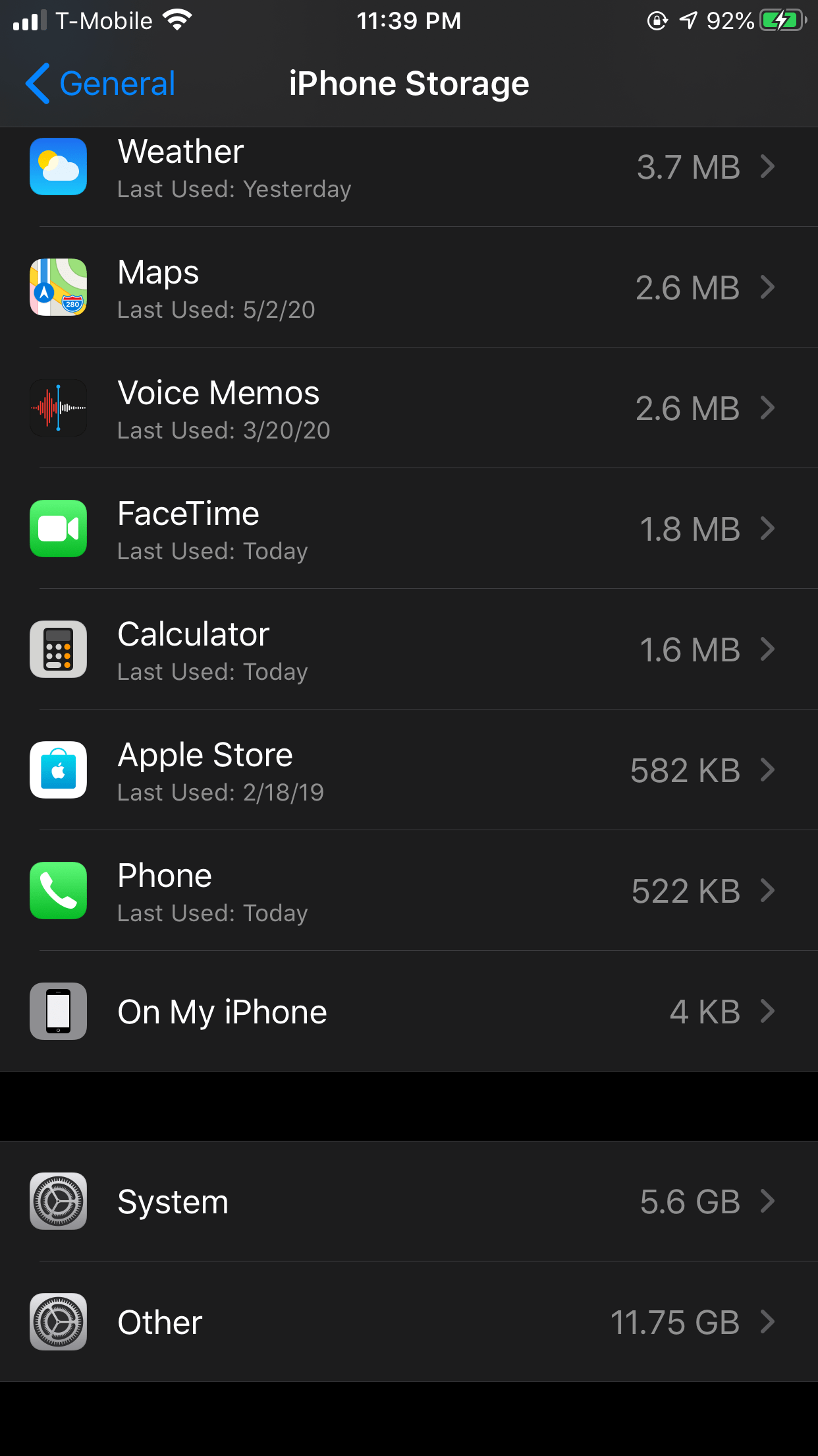 how to clear your others storage scroll a… Apple Community
