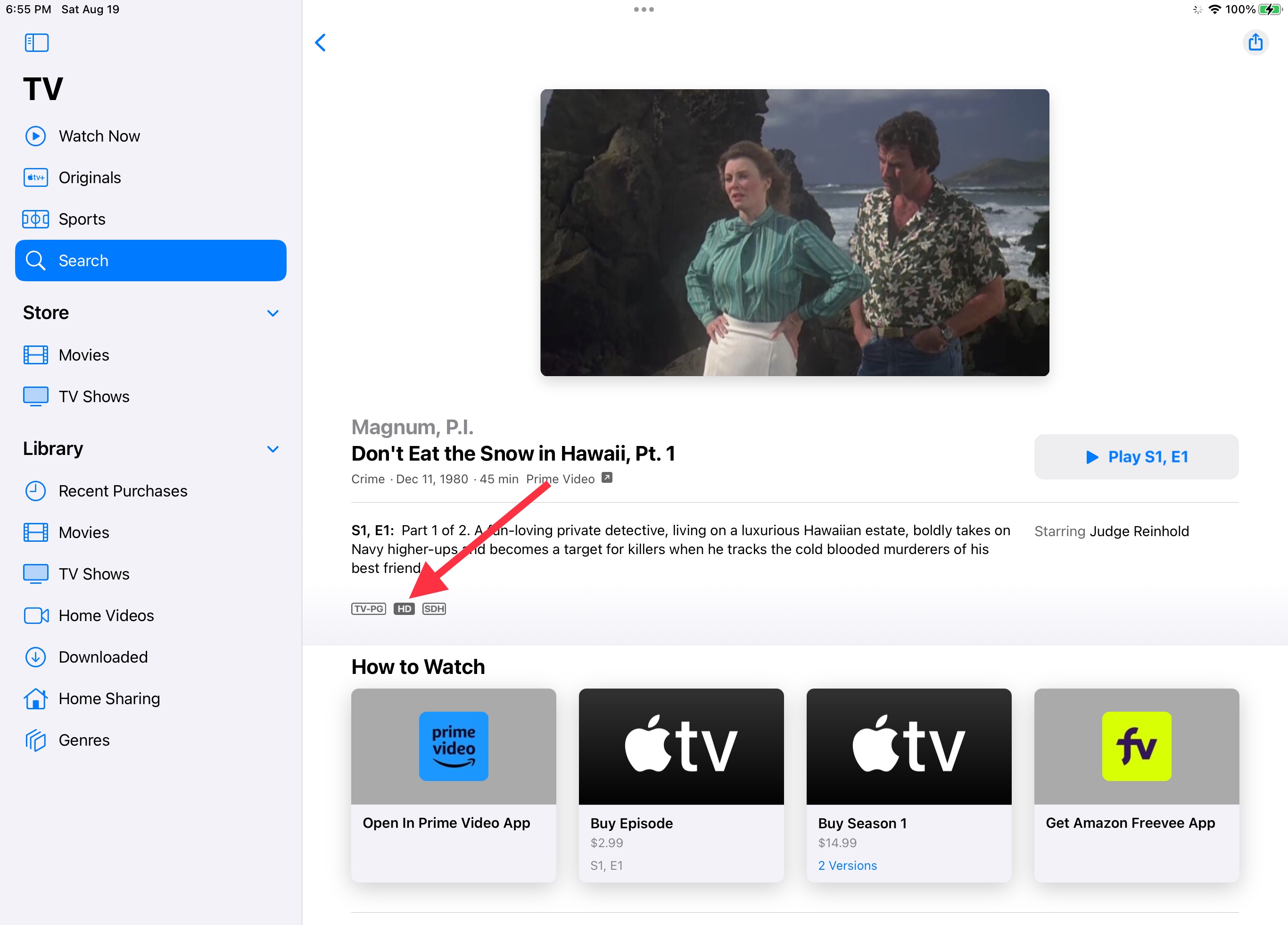 How can I tell if Apple TV store content … Apple Community