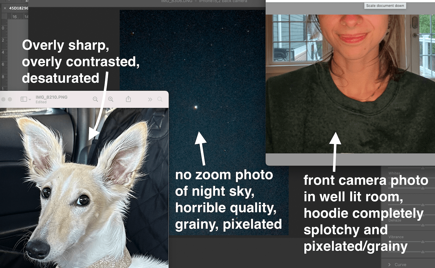 Iphone14pro HORRIBLE camera and auto edit… Apple Community