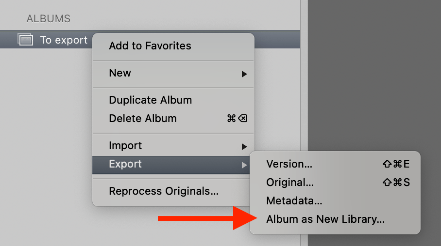 manually importing aperture albums? Apple Community