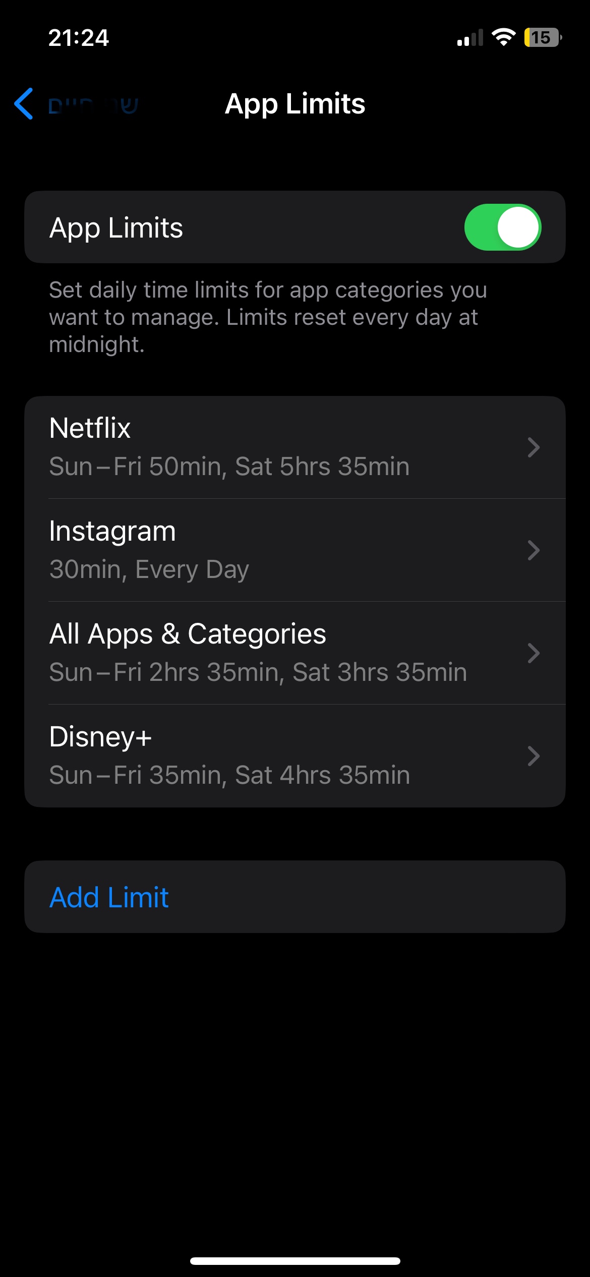 Child’s screen time stopped working Apple Community