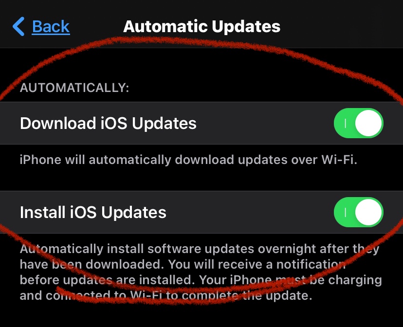 automatic updates not working & featu… Apple Community