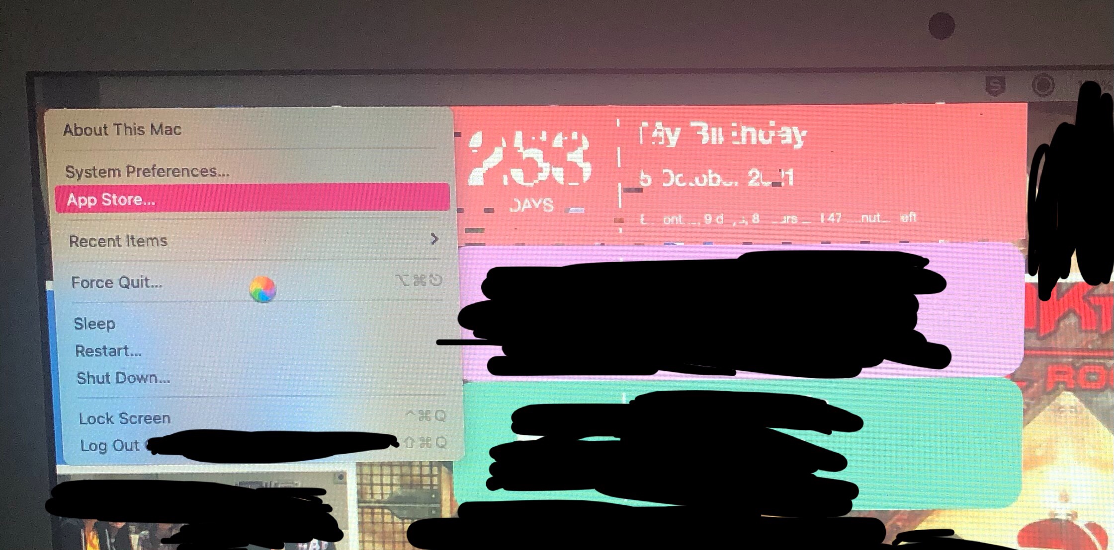 Menu Bar Blank Apple Community