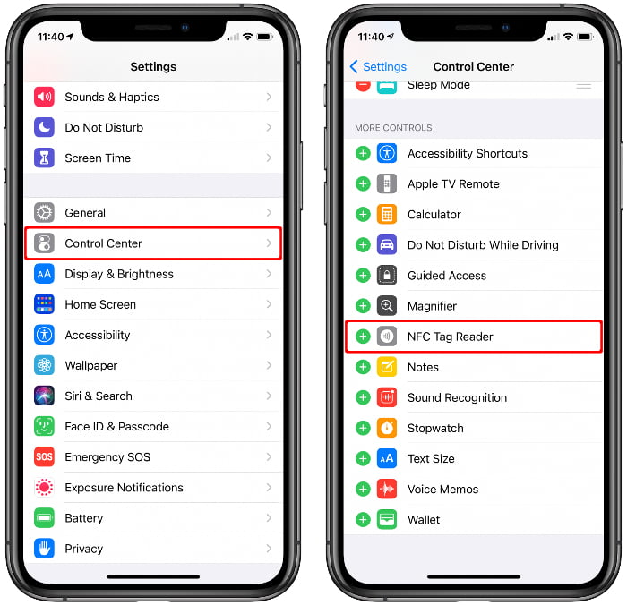 NFC feature in xs max Apple Community