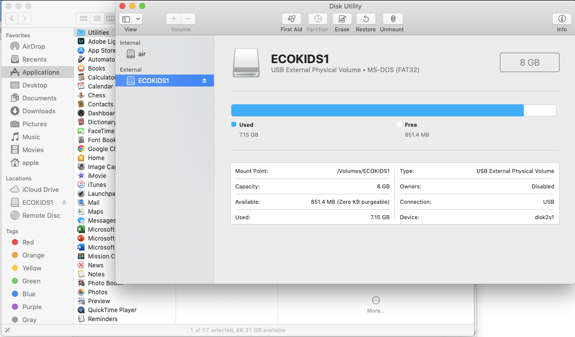 Cannot read and write external hard drive… Apple Community