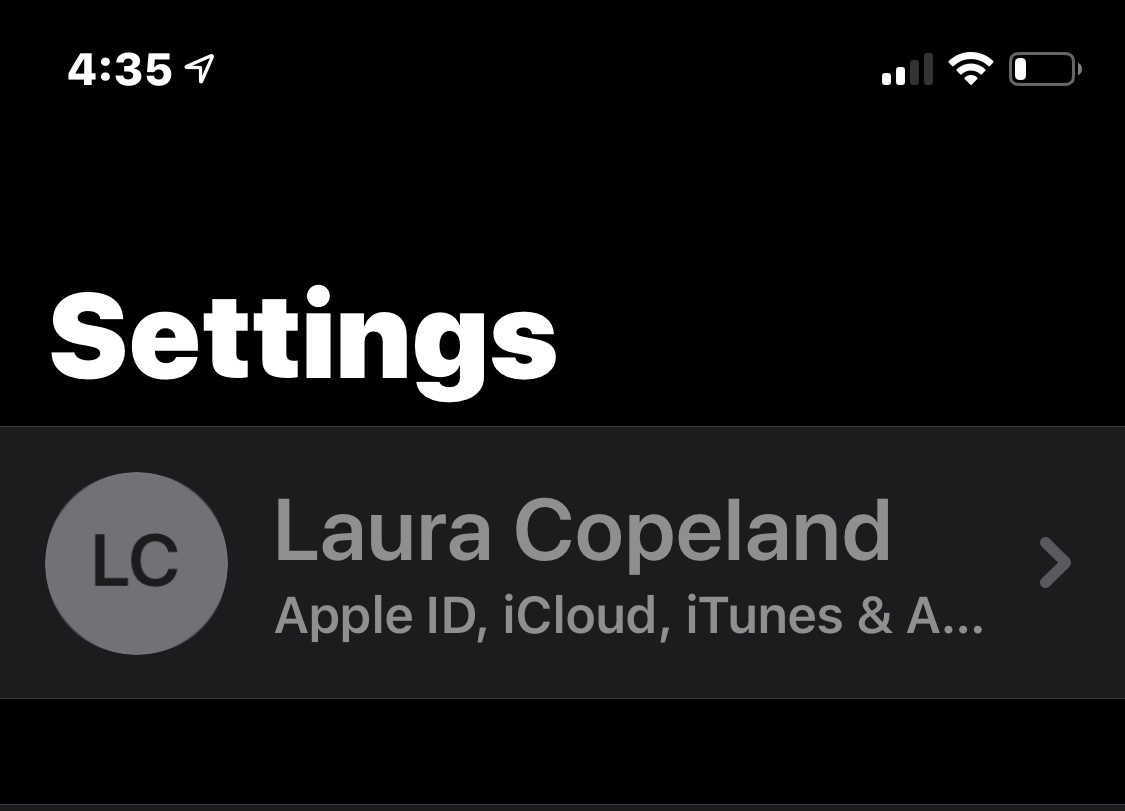 I can’t access iCloud in the setting menu… Apple Community