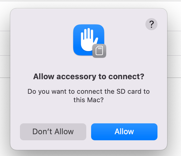 SD card not worked, and show in finder Apple Community