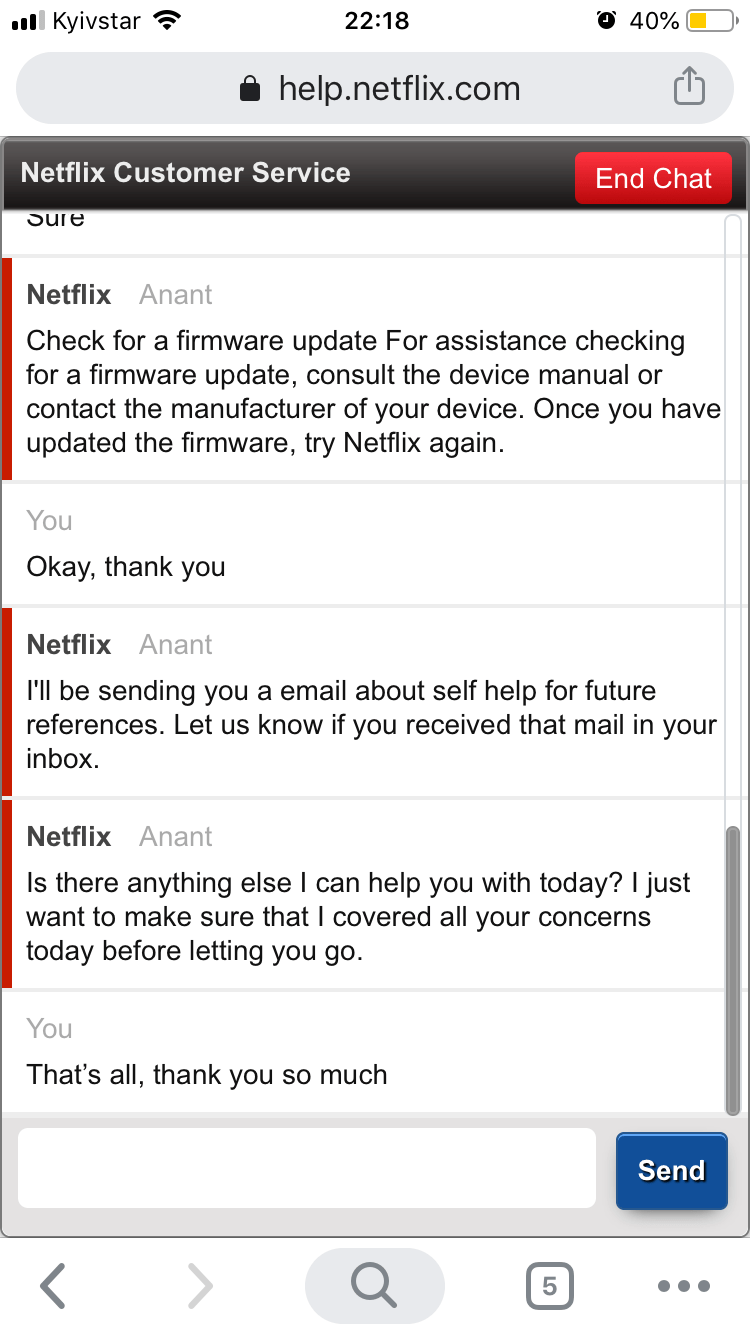 Issues with accessing the Netflix website Apple Community