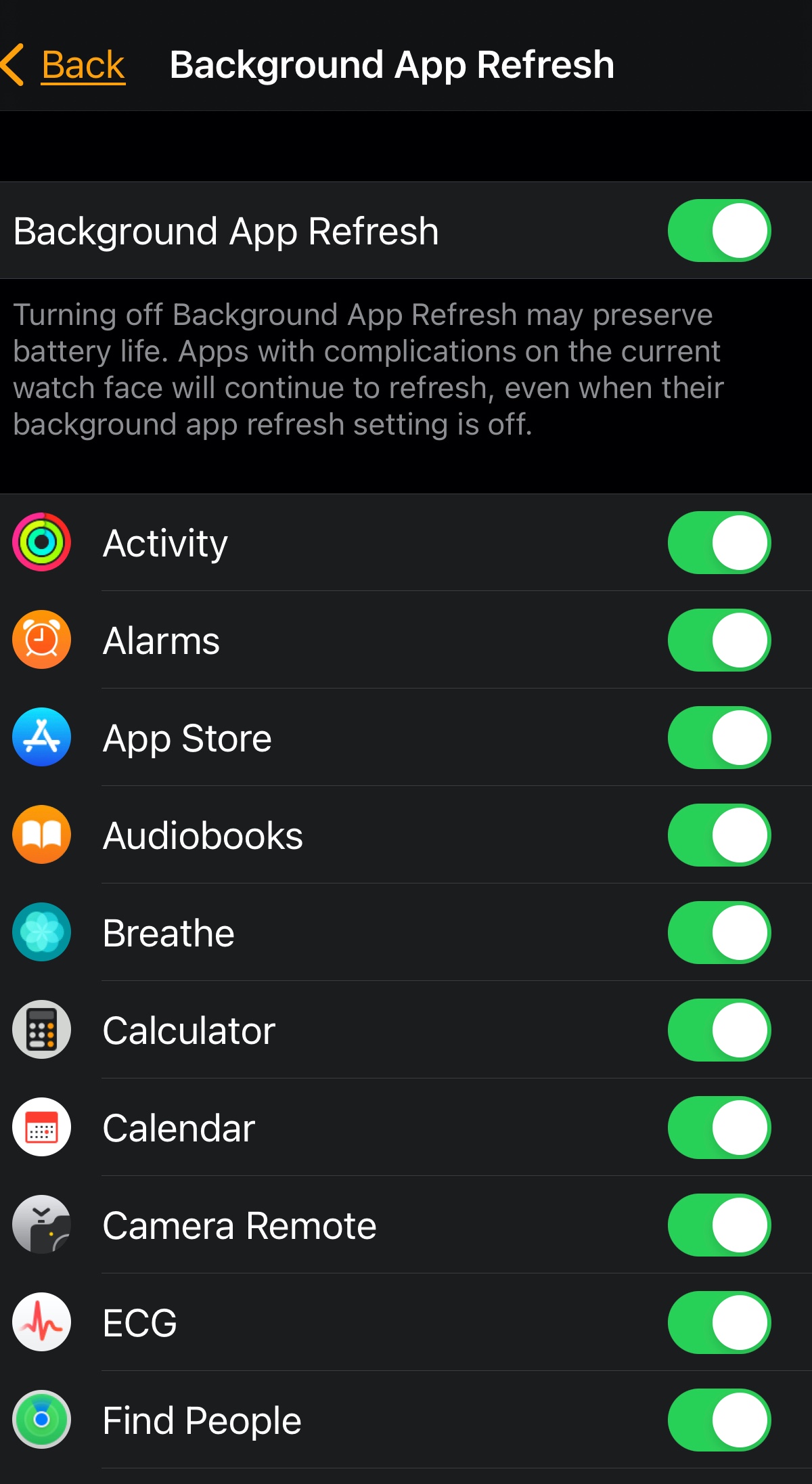 Whyismyiwatch4batterydrainingsofast