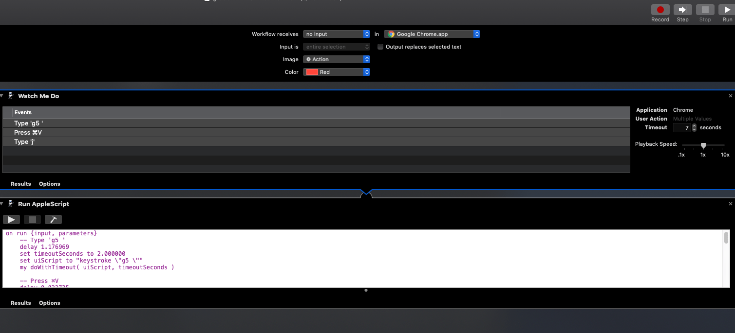 The Quick action “Watch Me Do” encountere… Apple Community