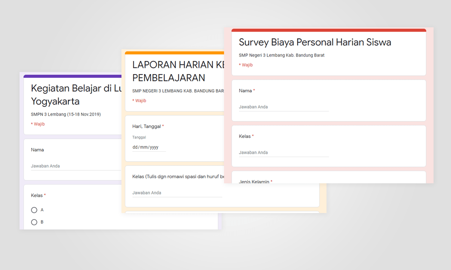 JEMPUT REVOLUSI INDUSTRI 4.0, SMPN 3 LEMBANG GUNAKAN