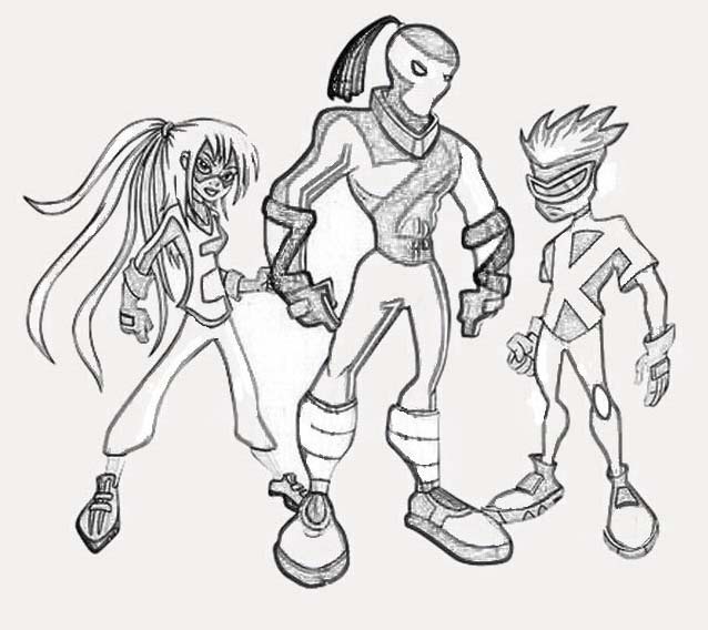 Zevo3 da colorare 5 • Disegni da Colorare