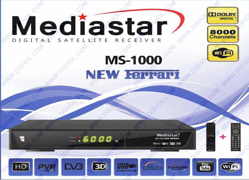 MEDIASTAR MS1000 NEW FERRARI SOFTWARE UPDATE Download