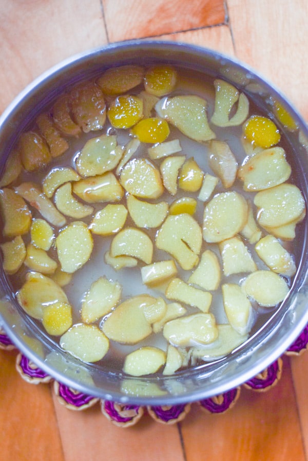 Ginger Infused Simple Syrup Dishes Delish