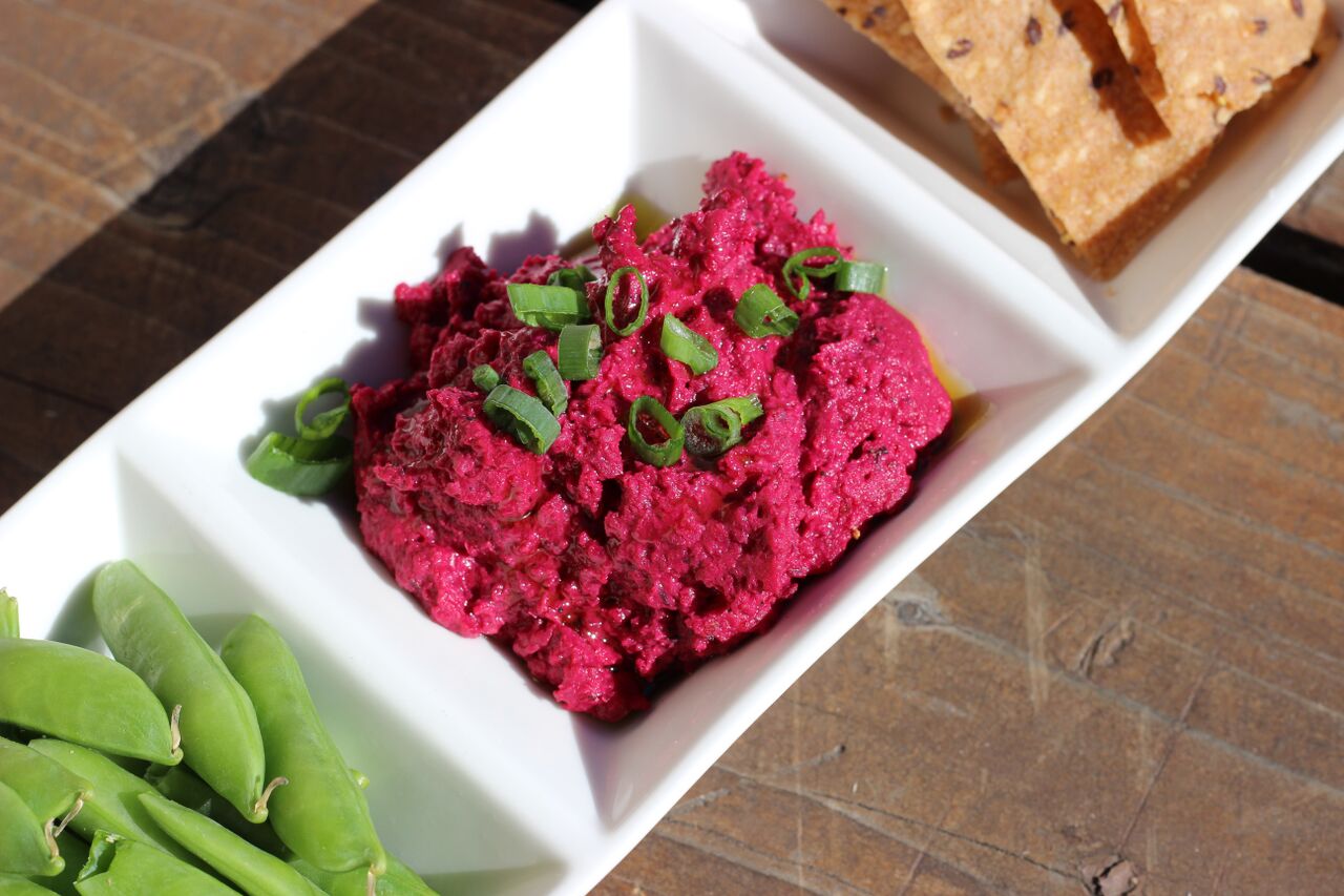 Ask For It Deer Valley Grocery and Cafe's Beet Hummus · Dishing Park City
