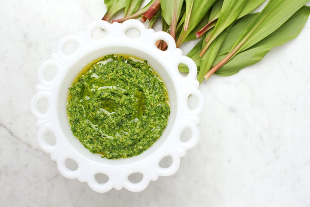 A Delicious and Versatile Foraged Wild Ramp Pesto