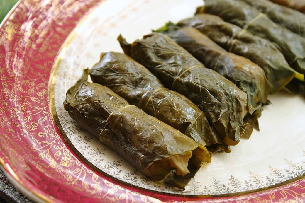 Sourdough Stuffed Beet Leaf Rolls Dish 'n' the Kitchen