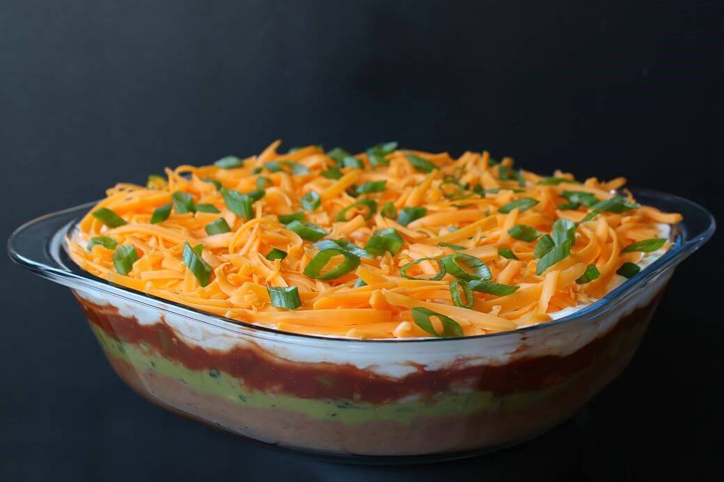 The Best 7 Layer Dip Recipe Dish 'n' the Kitchen