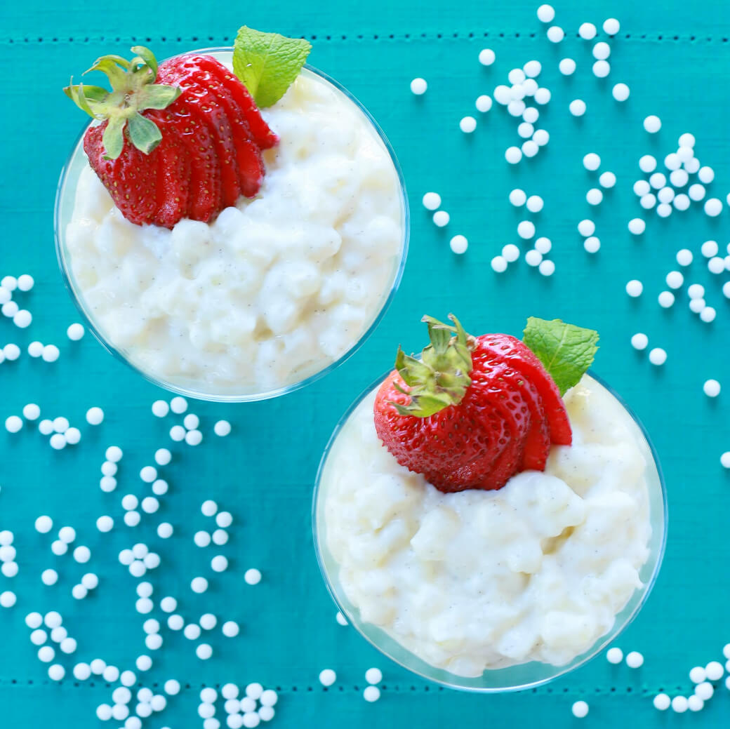 Classic Homemade Tapioca Pudding Dish 'n' the Kitchen