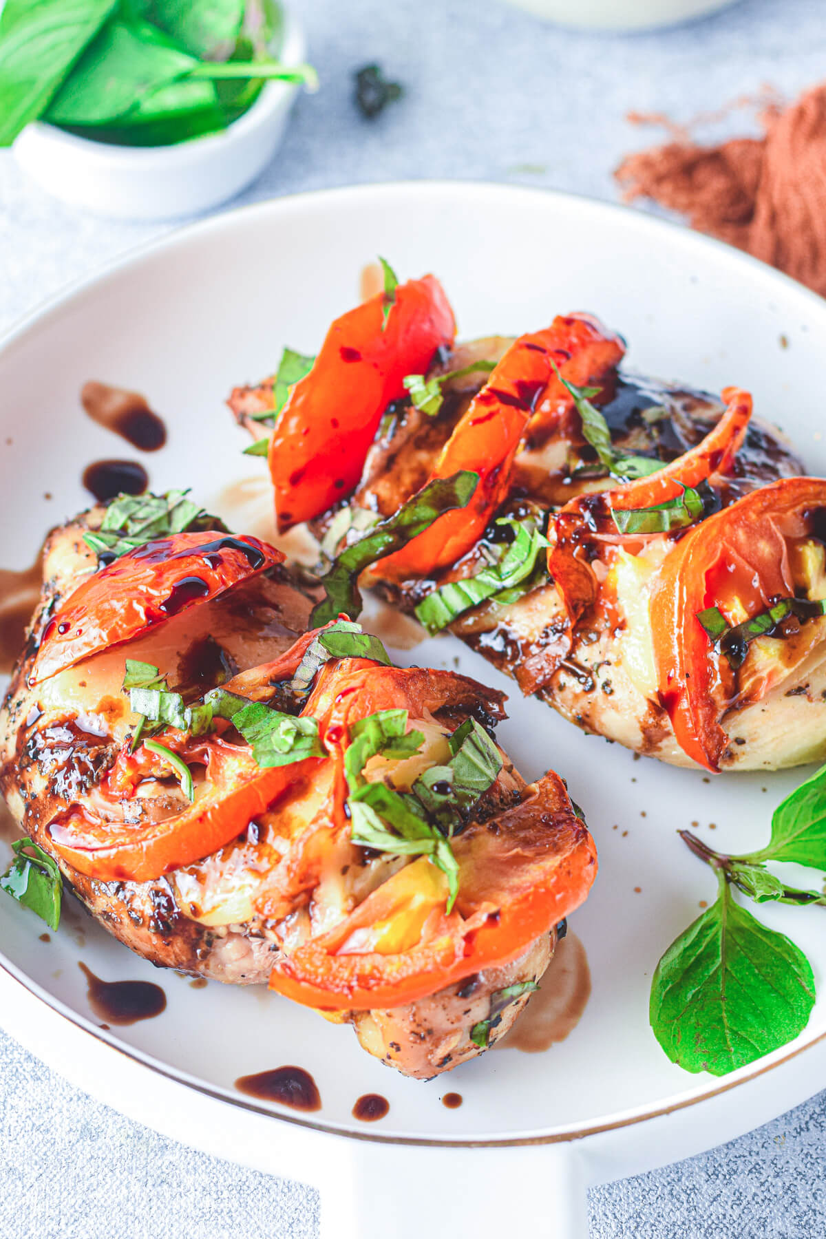 Easy Chicken Caprese (Air Fryer) Dish 'n' the Kitchen