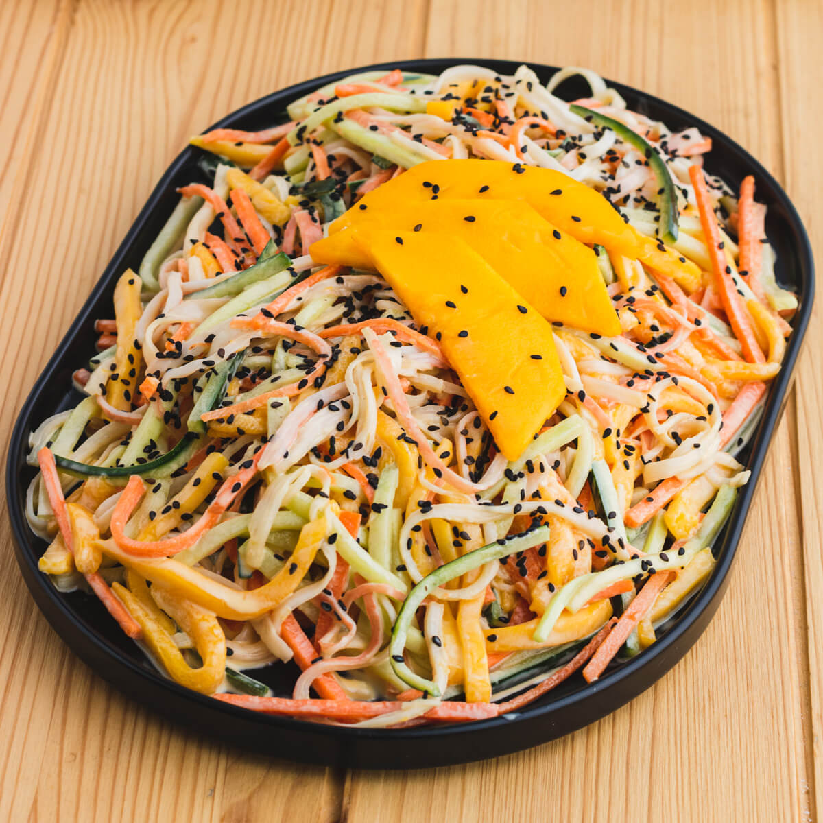 Kani Salad with Mango Dish 'n' the Kitchen