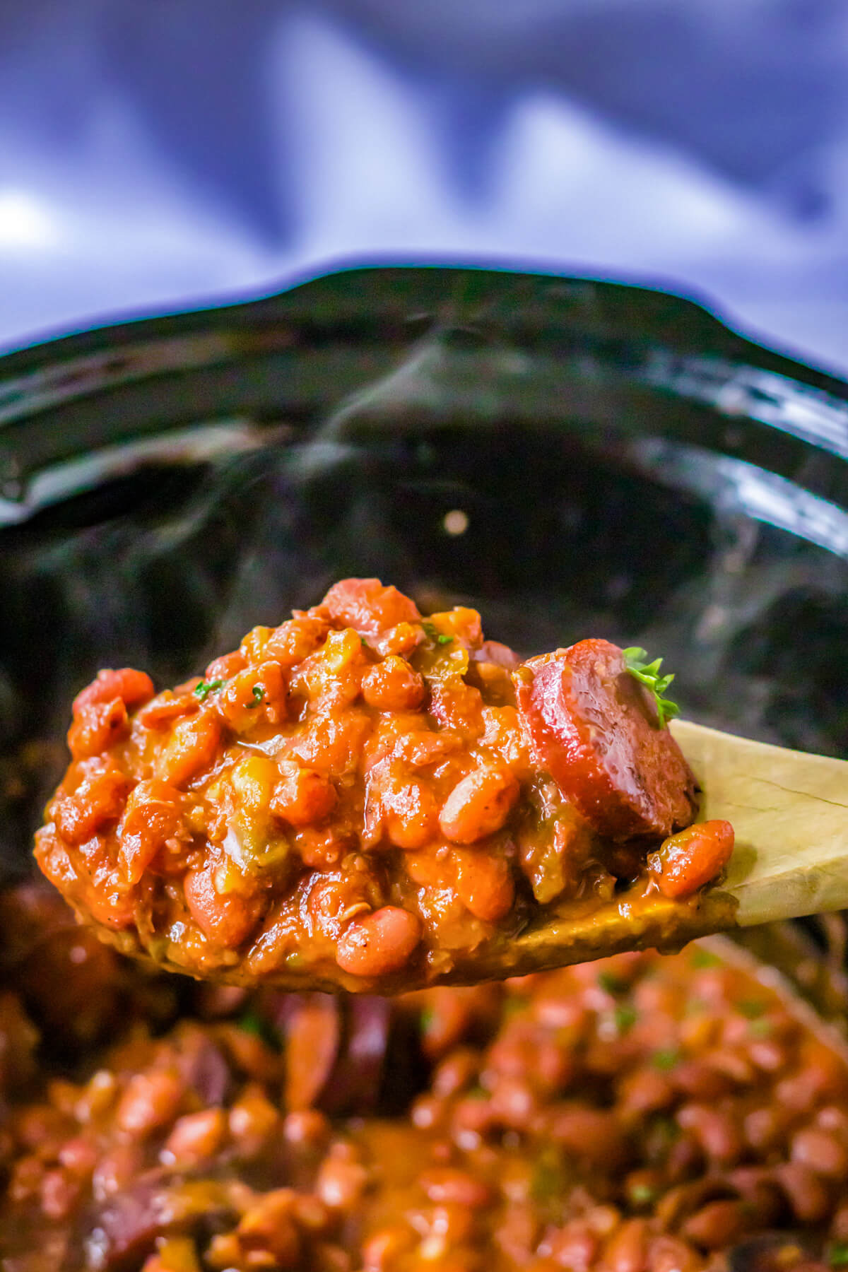 Crock Pot Red Beans and Rice Dish 'n' the Kitchen