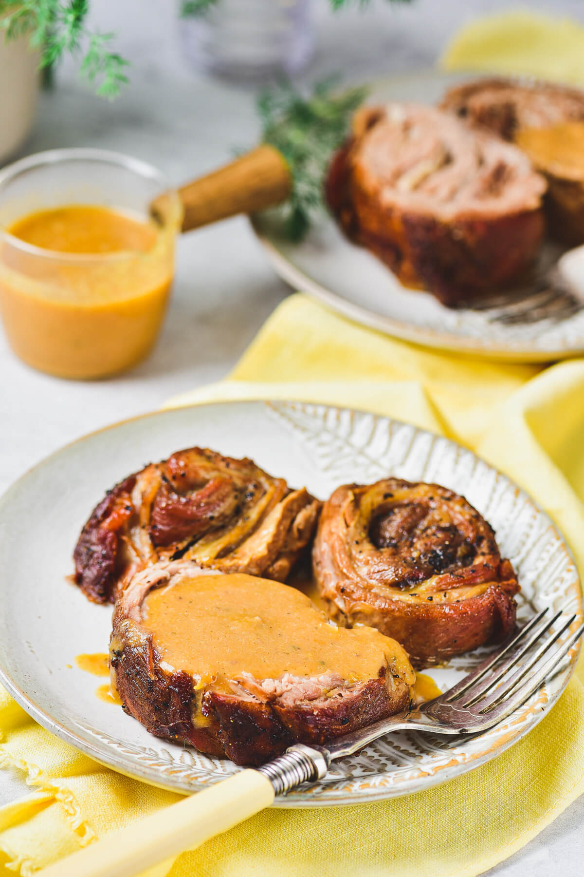 Braised Lamb Breast Dish 'n' the Kitchen