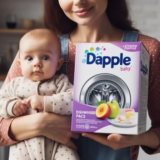 Keep Your Baby's Dishes Clean and Safe with DAPPLE Baby Dishwasher Pacs DishwashingPicks