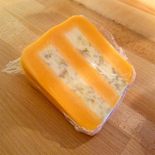 Double Gloucester with Blue Stilton (9 oz. avg.) Amber Valley Di