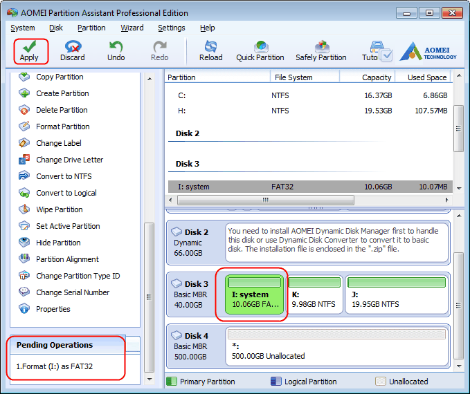 How to Format Partition with Partition Assistant?