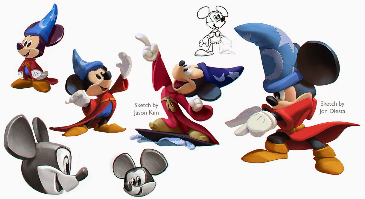 A Look At Some Disney Infinity Early Concept Art.