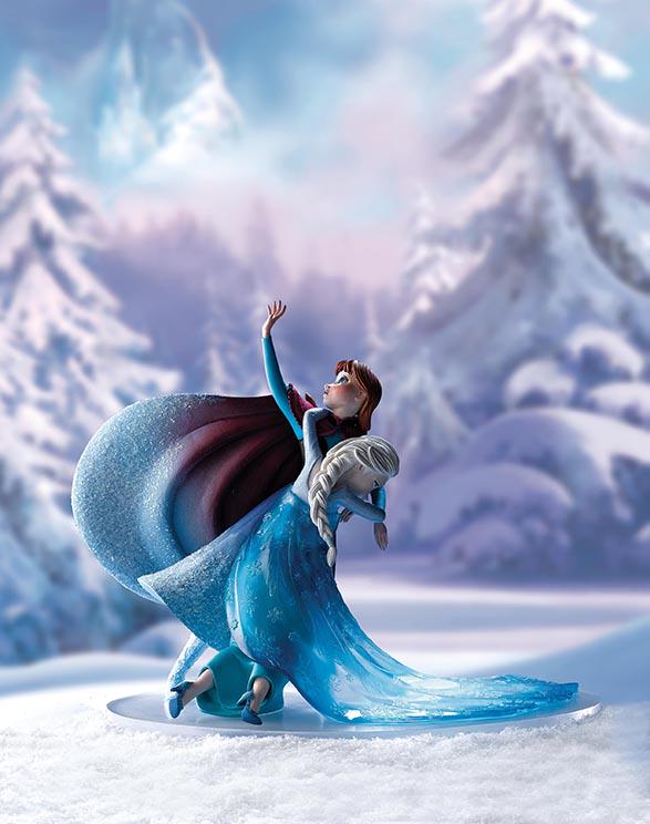 Anna Frozen Statue