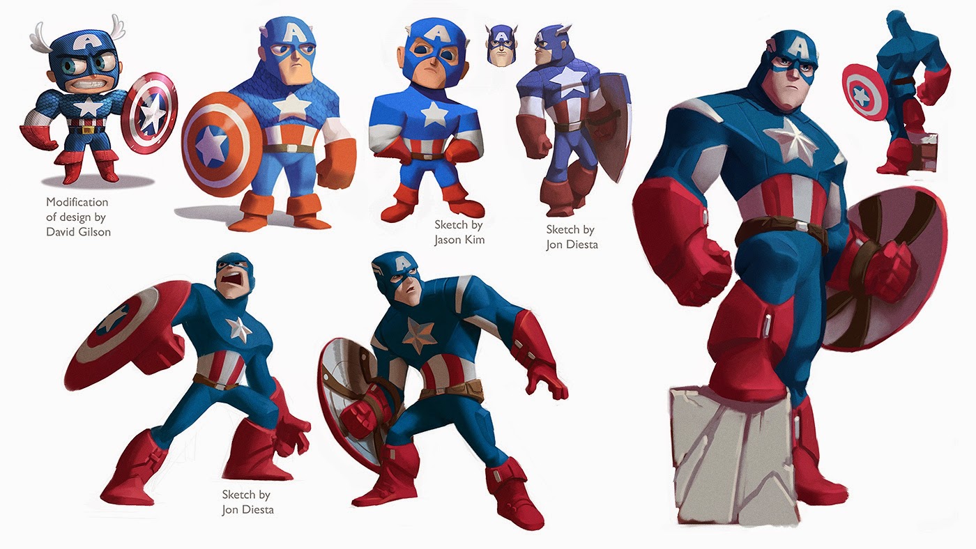 More Disney Infinity 2.0Marvel Super Heroes Concept Art
