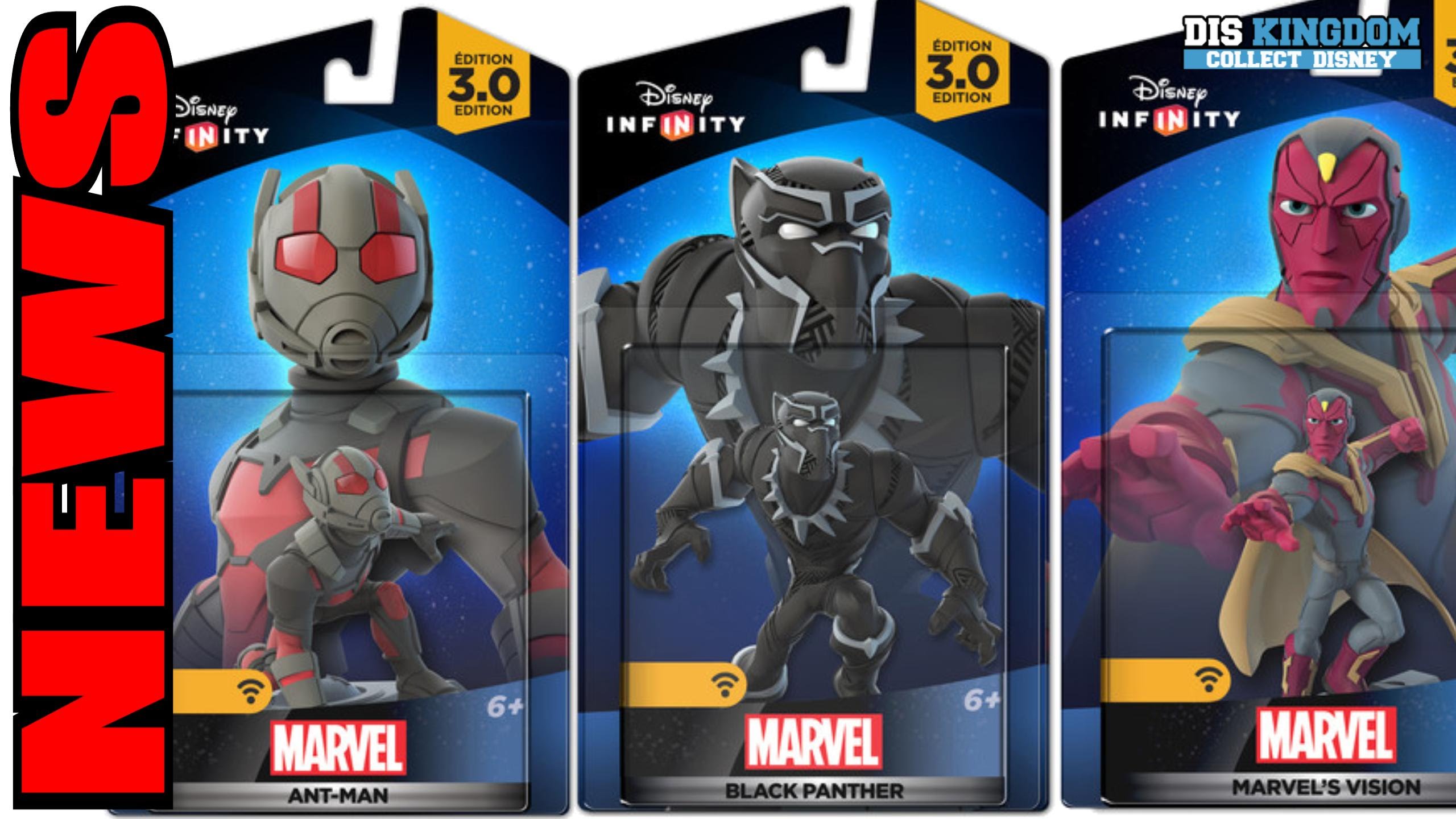 Disney Infinity 3.0 Marvel Battleground Characters & Power Discs