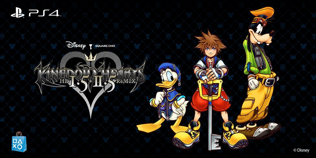 Kingdom Hearts 1.5+2.5 ReMIX PS4 Theme Digital Exclusive PreOrder
