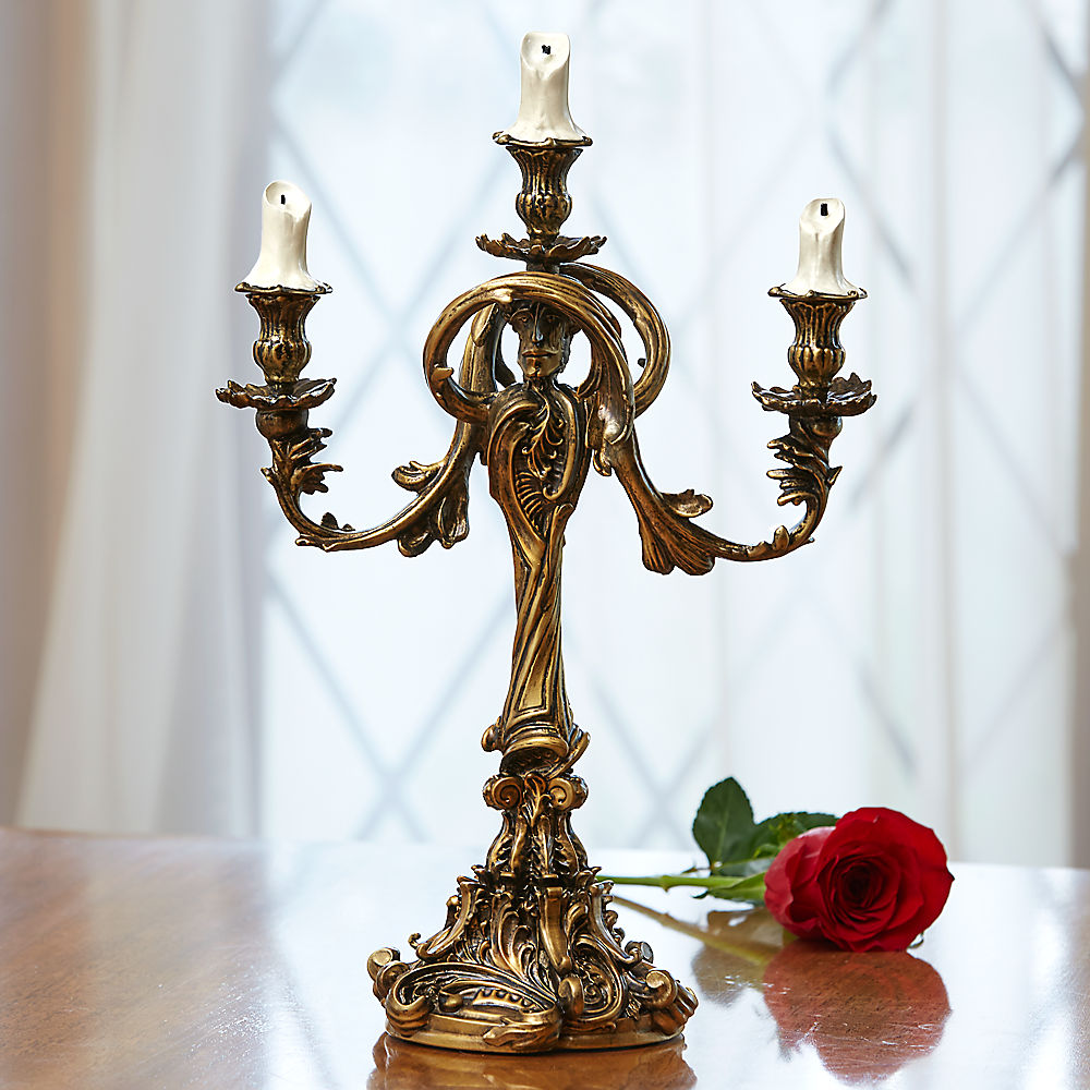 Limited Edition “Beauty & The Beast” Clock & Candelabra Out Now