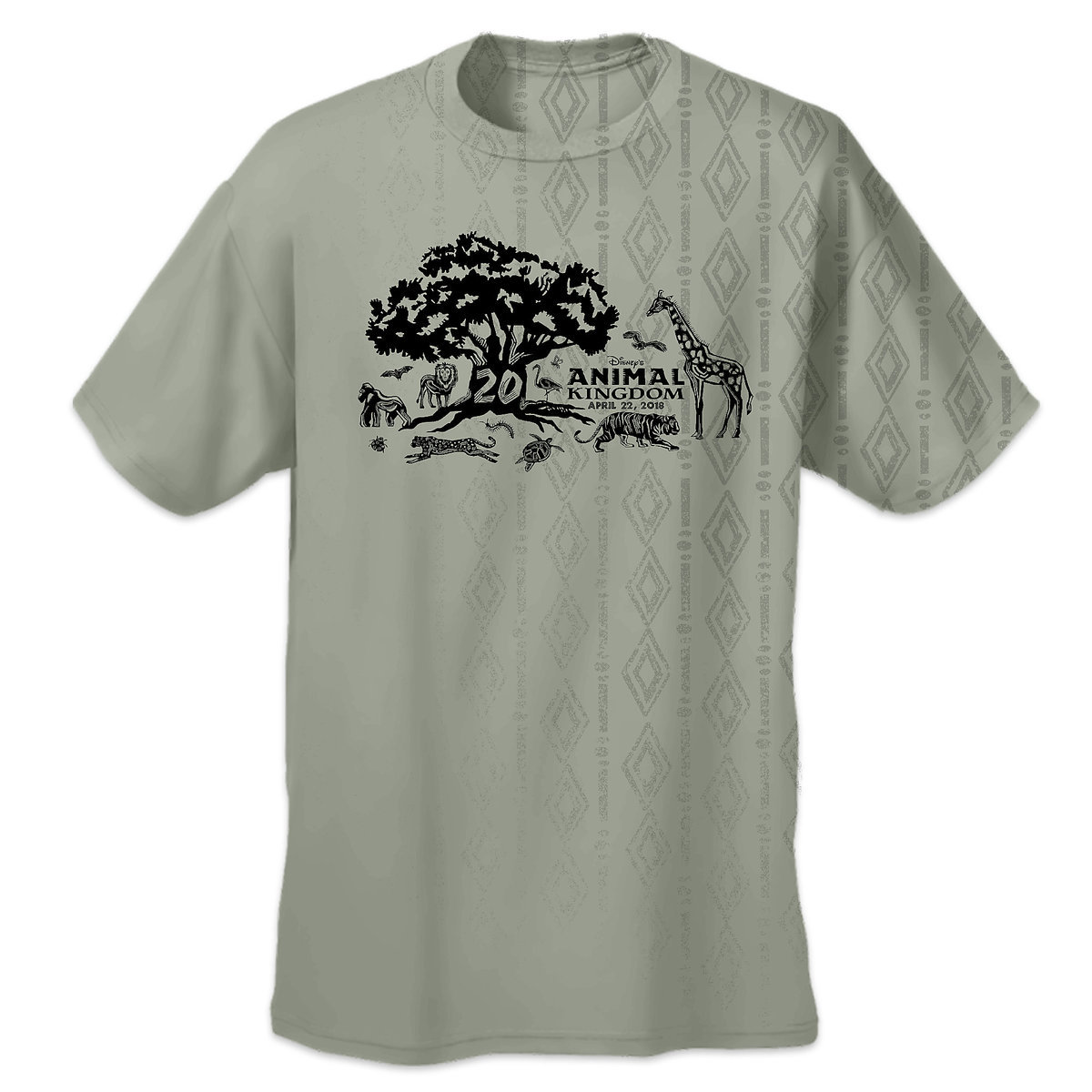 Disney’s Animal Kingdom 20th Anniversary EcoSmart TShirt Out Now