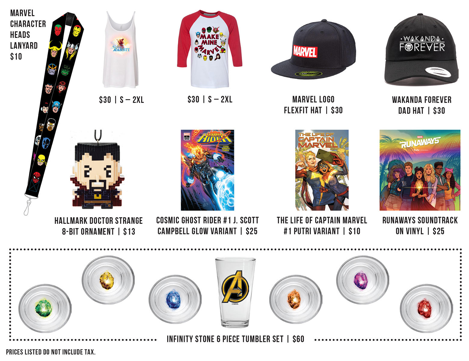 Marvel San Diego Comic Con Merchandise Preview