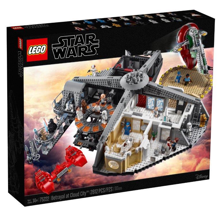 LEGO Star Wars Betrayal at Cloud City (75222) Set Coming Soon