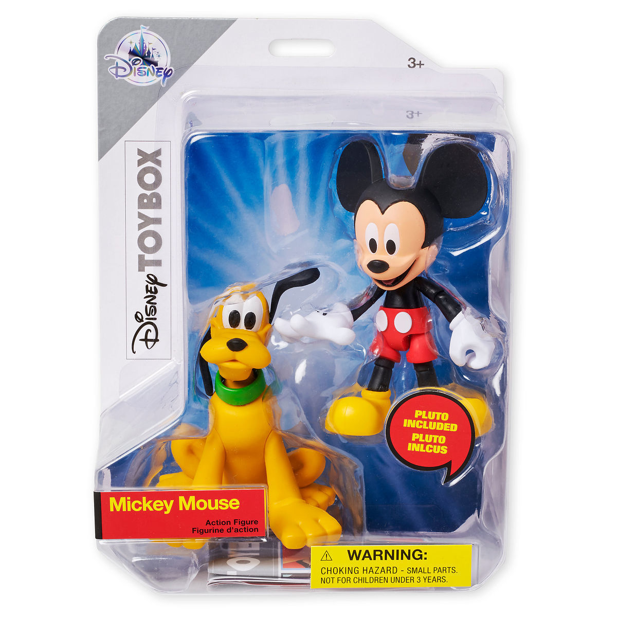 Mickey Mouse & Pluto Toybox Action Figure Out Now