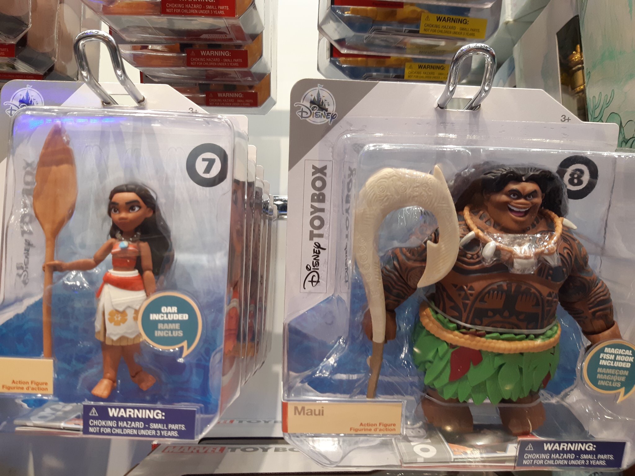 Moana Disney Toybox Action Figures Discovered