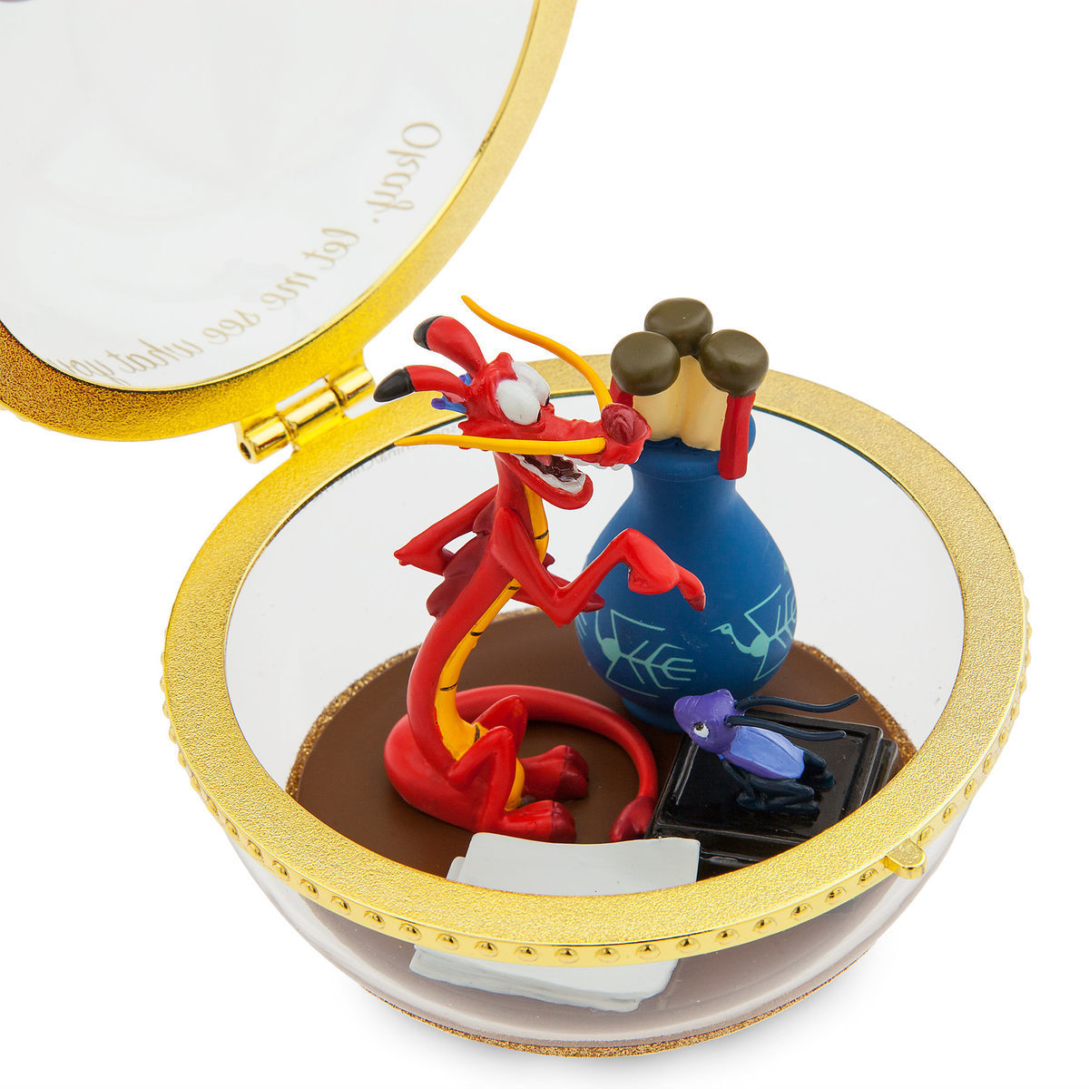 Mushu and Crikee Disney Duos Sketchbook Ornament Out Now