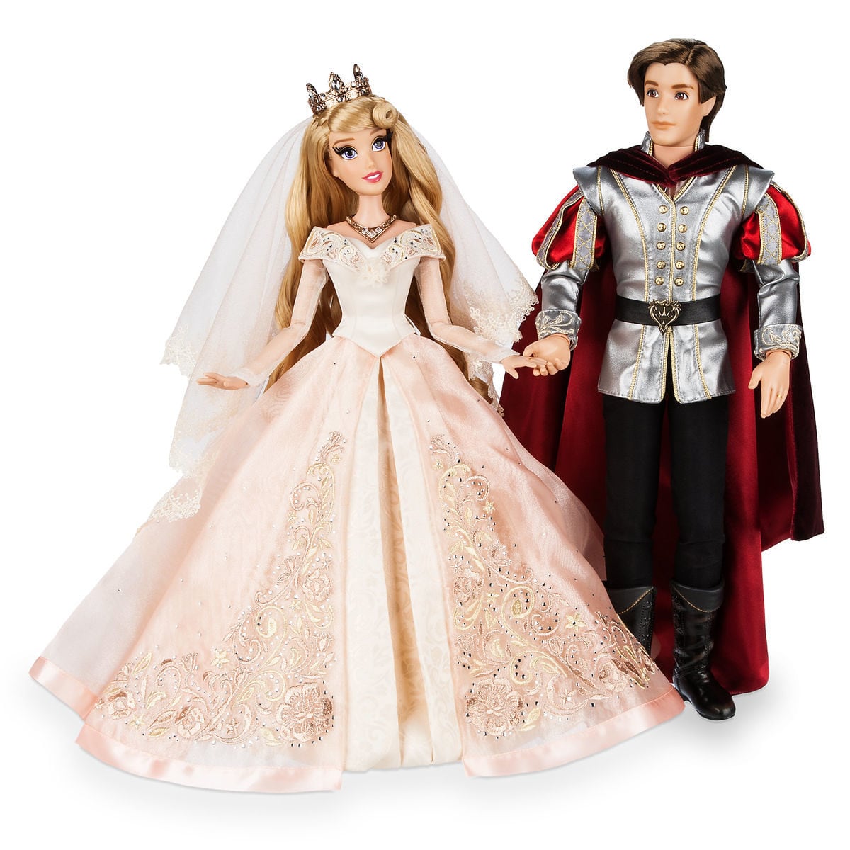 Sleeping Beauty Aurora & Prince Phillp Wedding Doll Set Out Now