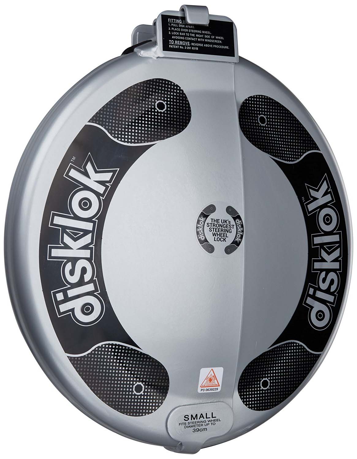 Disklok stuurslot beveiligt camper, bestelwagen en auto tegen diefstal