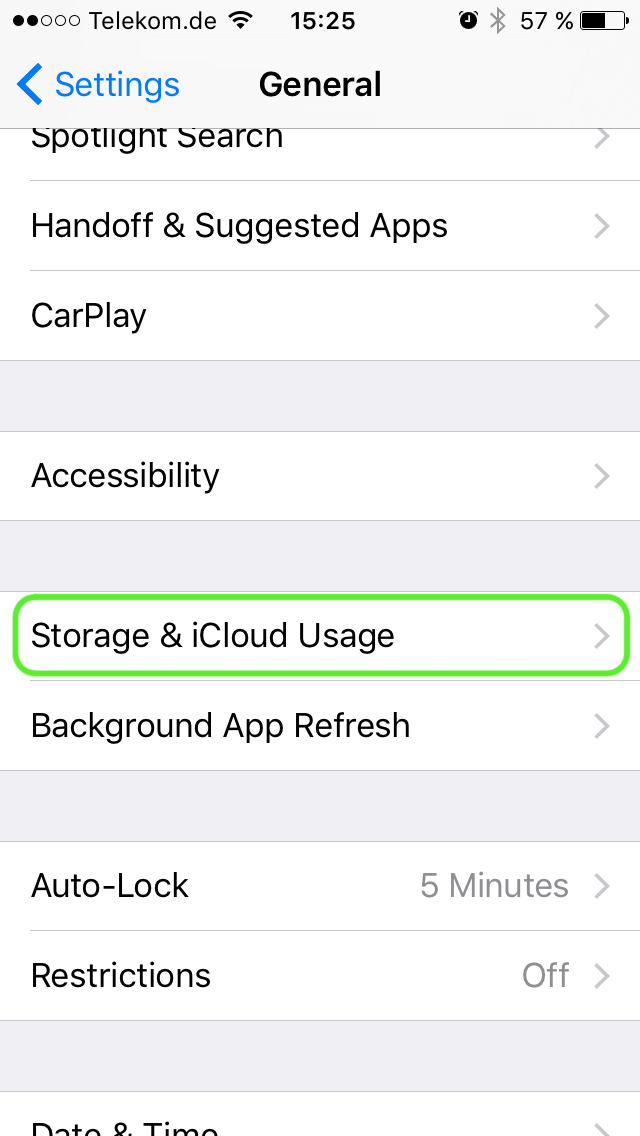 Manage iOS Storage Space