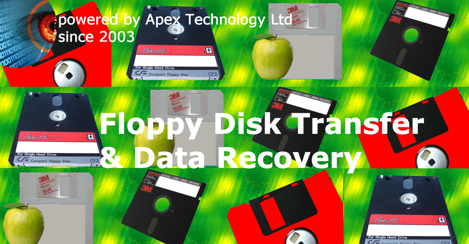Floppy disk copying, file transfer and data recovery