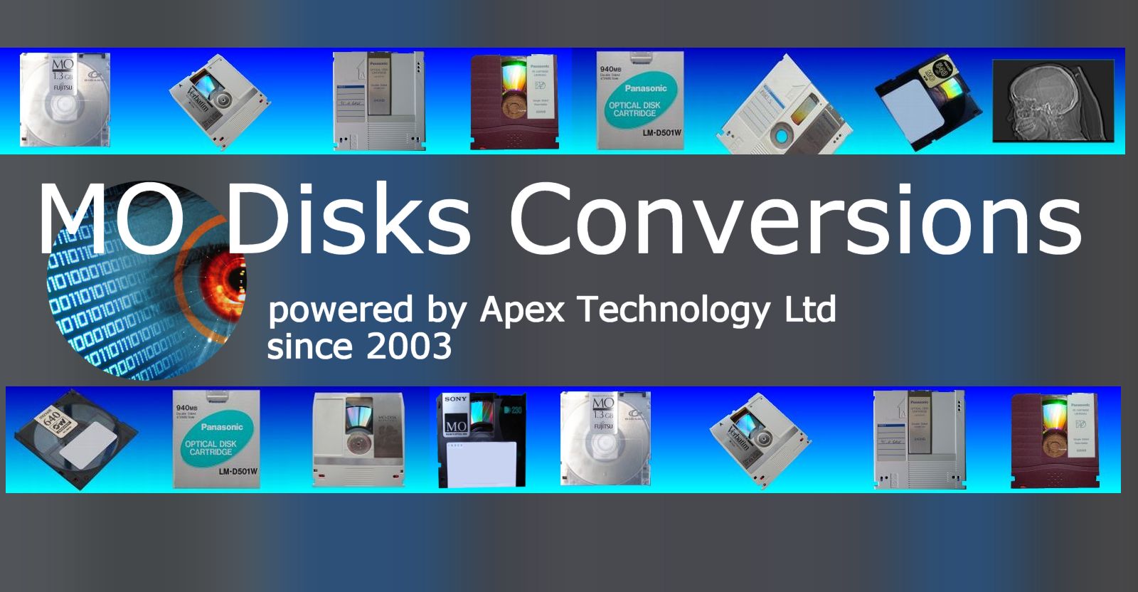MO disk conversions
