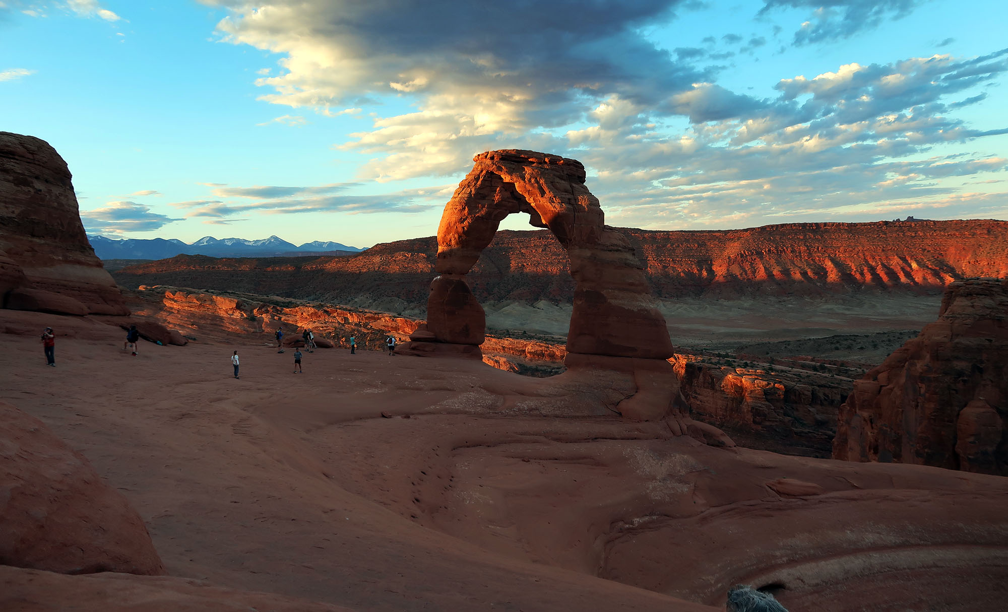 Delicate Arch at Sunrise (Arches NP) dismal wilderness