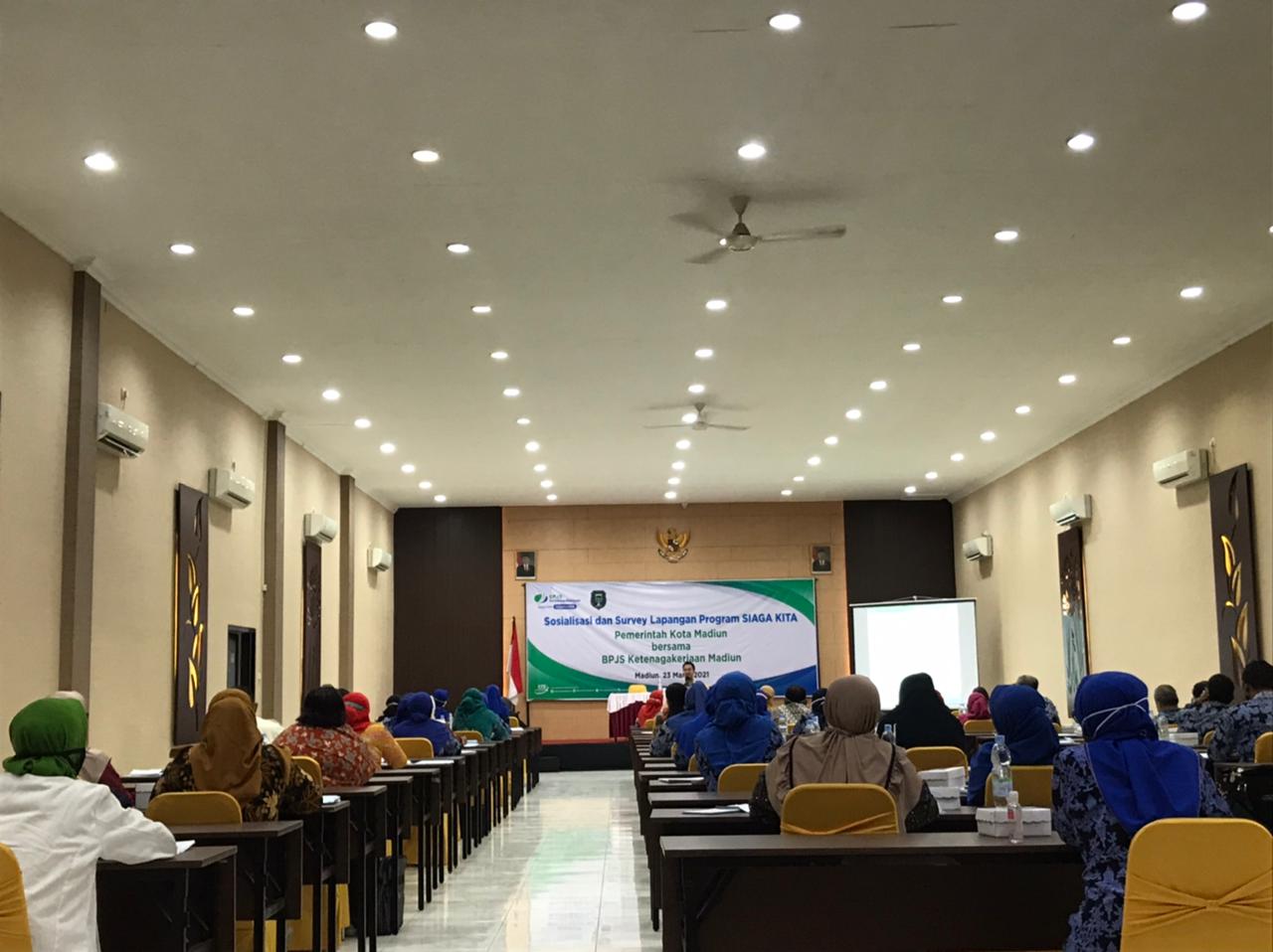 SOSIALISASI DAN SURVEY LAPANGAN PROGRAM SIAGA KITA DINAS TENAGA KERJA