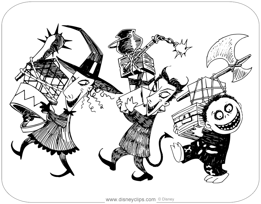 Lock Shock And Barrel Pages Coloring Pages